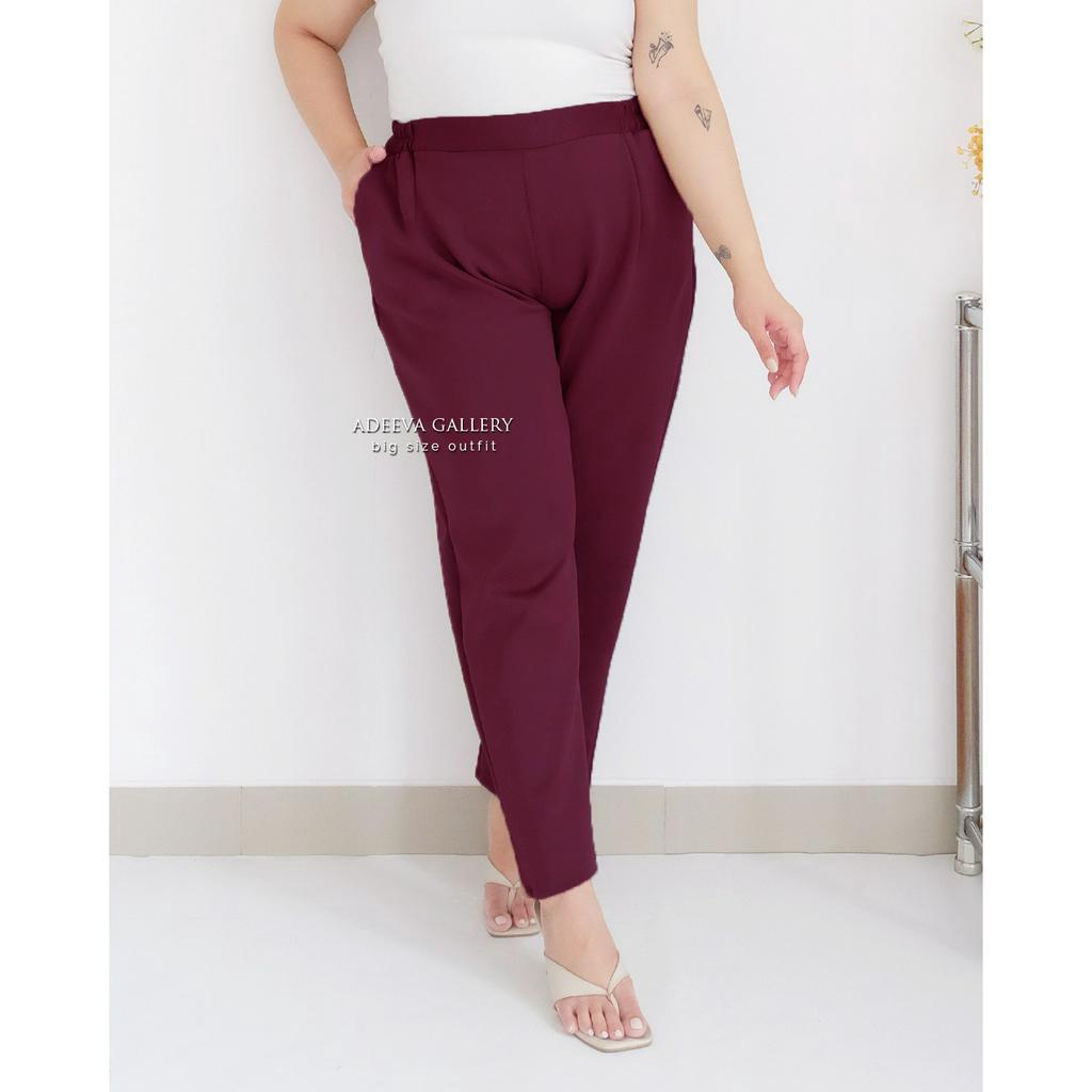 ADEEVA Cassandra Pants Celana Scuba Jumbo