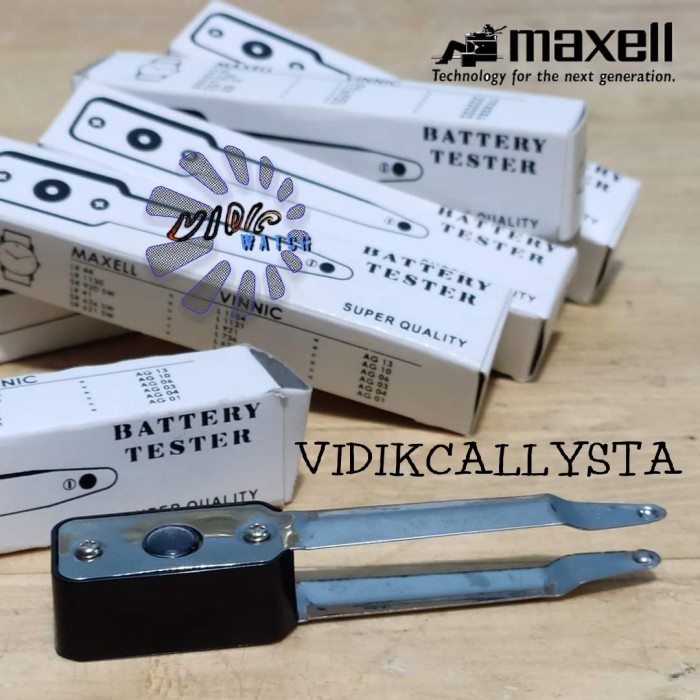 ALAT CEK TES KONDISI BATU BATREI BATRE BATERAI / WATCH BATTERY TESTER 1.5V