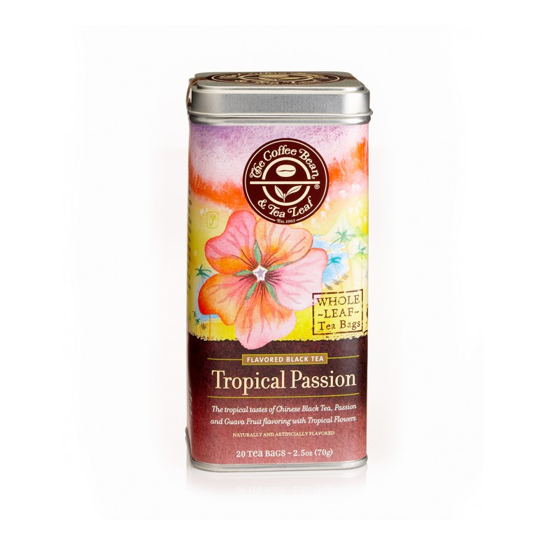 

#HANDCARRY Coffee Bean Tea Leaf Tropical Passion Tea Bags 70g - UFOHCR2540