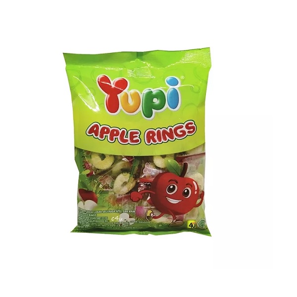 

YUPI APPLE RINGS 45 GR