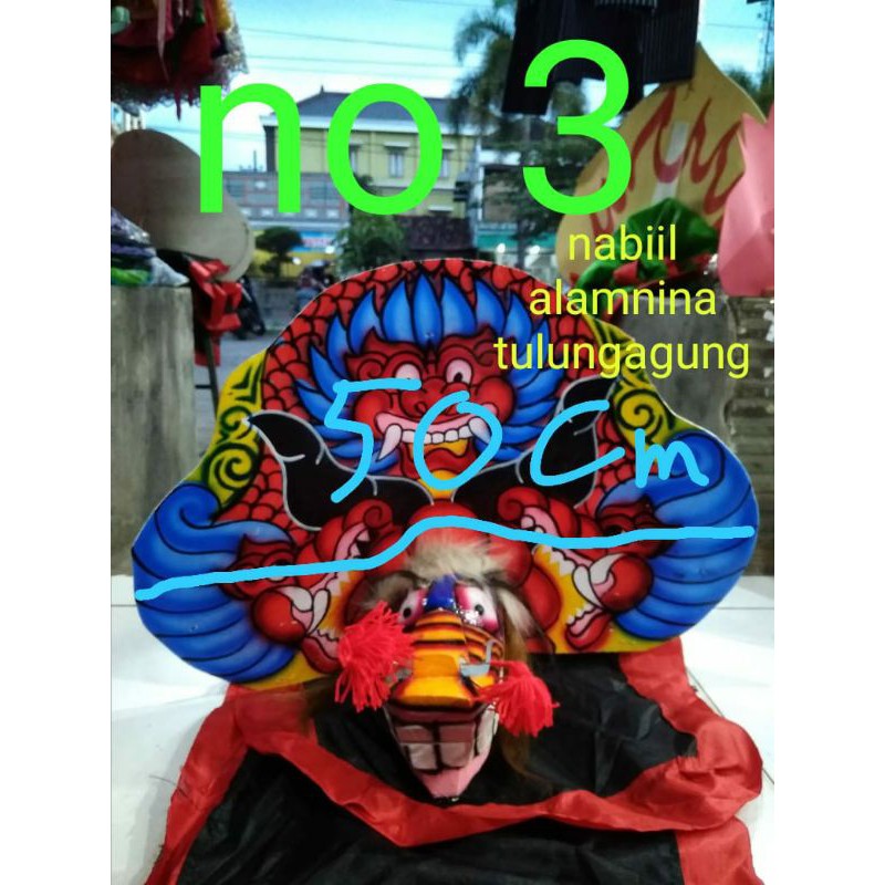 barongan kayu anak no 123