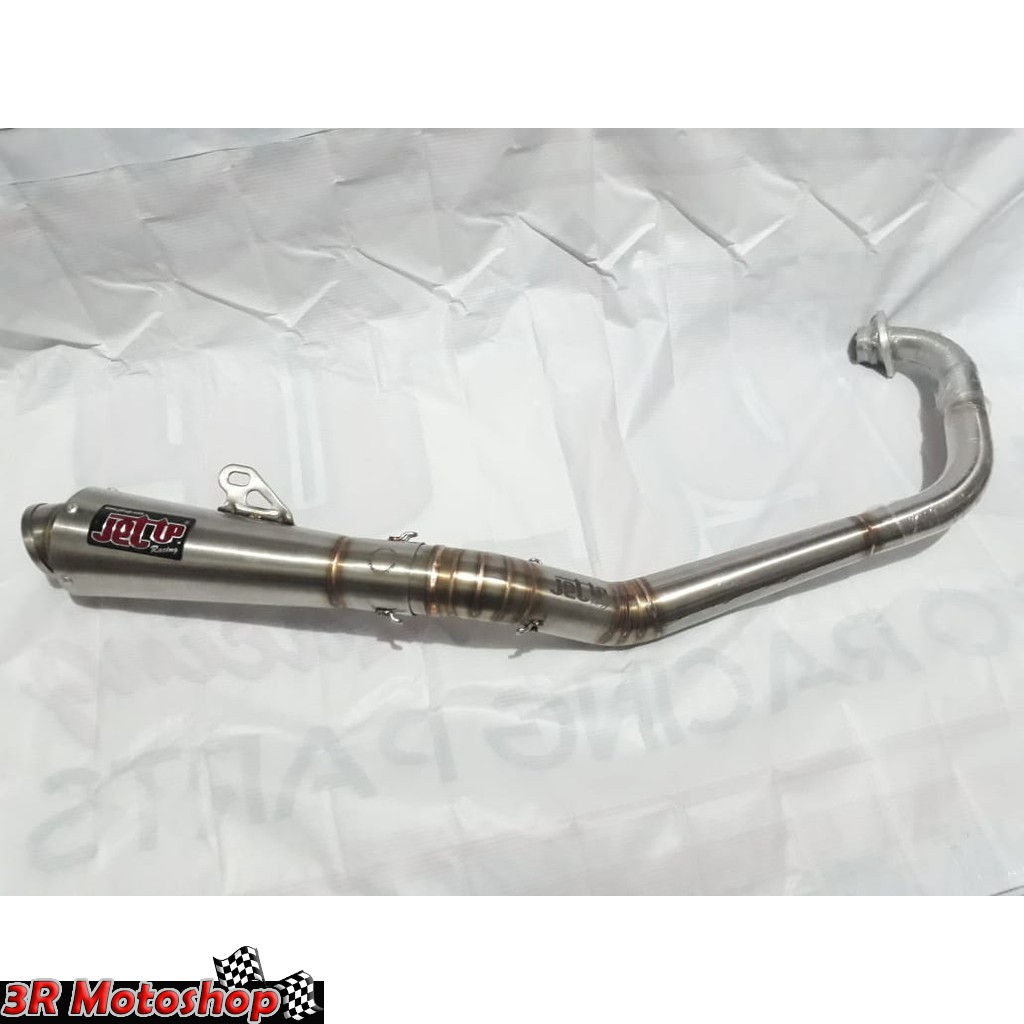 CLD RACING KNALPOT SATRIA FU 150 DRAG 200 CC ORIGINAL