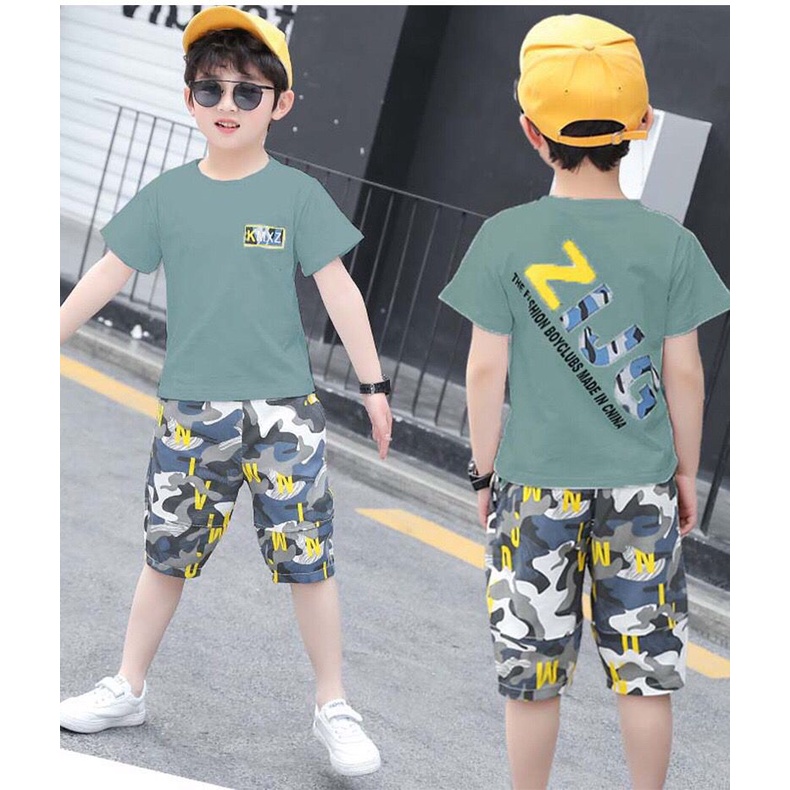 (LOLI-JKT) BOY-40 STELAN BOY &quot;KMXZ&quot; ARMY 110-160