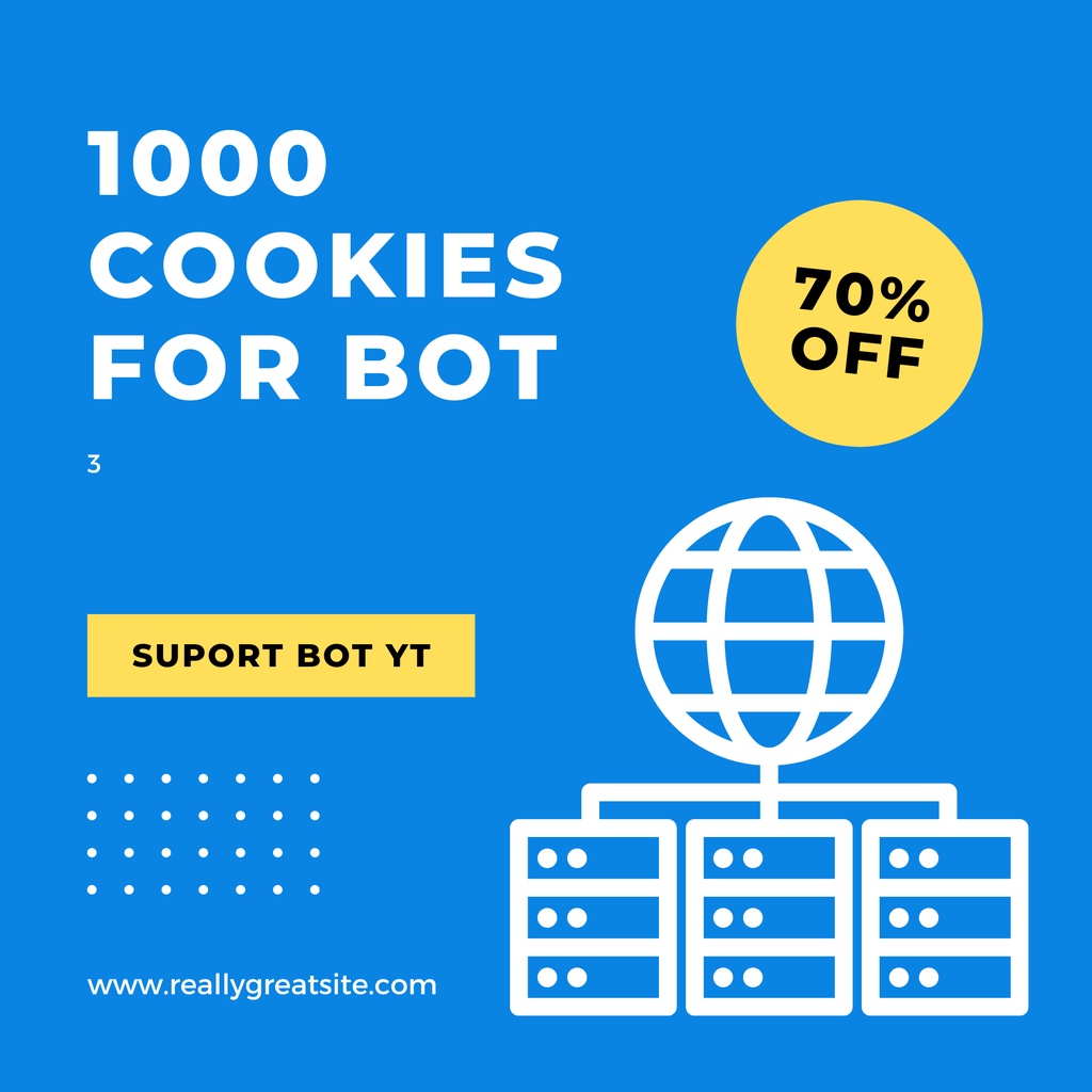 1000 cookies for bot qibii youtube