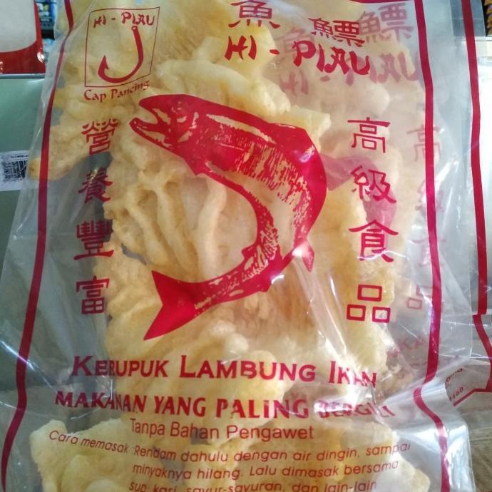 

Hipio(Kerupuk Lambung Ikan) Kecil Cap Pancing