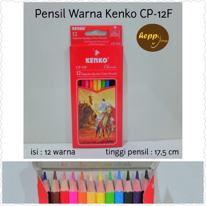 

Jual Pensil Warna Kenko 12 Warna Panjang Hot Sale