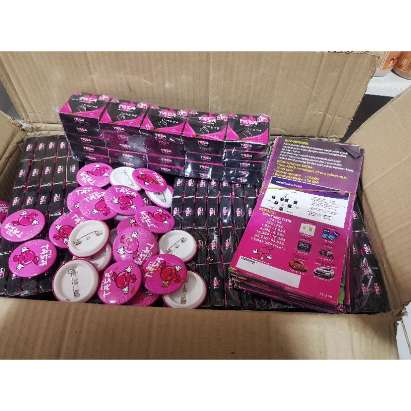 FREE BROS DAN BROSUR ORDER PAKET USAHA SABUN TASA  25 PCS MISS TASA BPOM