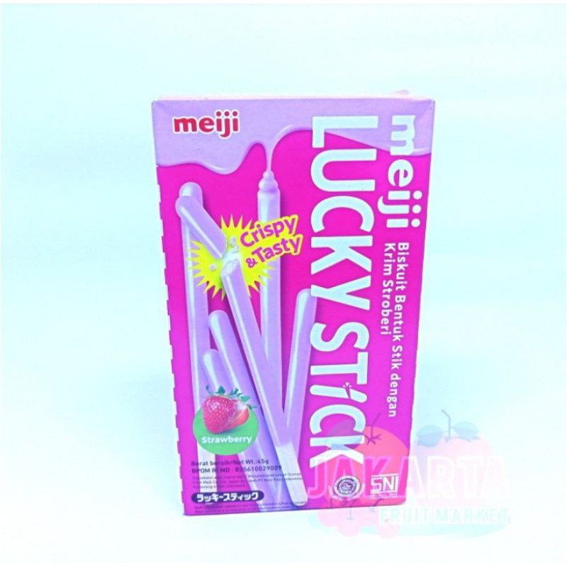 

MEIJI LUCKY STICK STRAWBERRY 45G