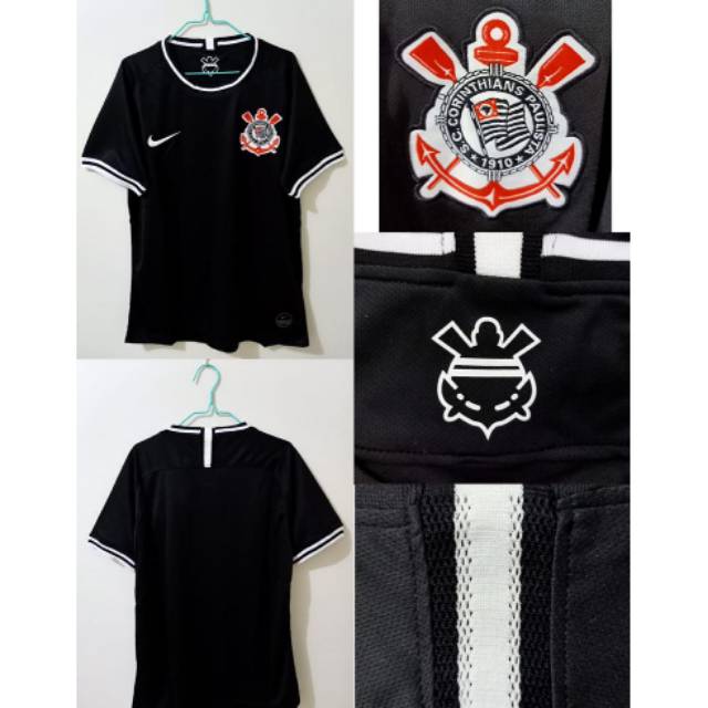 Jersey Baju Bola Corinthians Liga Brazil 2021 2021 Jersey Baju Bola Corinthians Liga Brazil 2021 2021