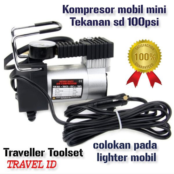 Jual Pompa ban mobil mini kompresor mini pompa mini pompa electric ...