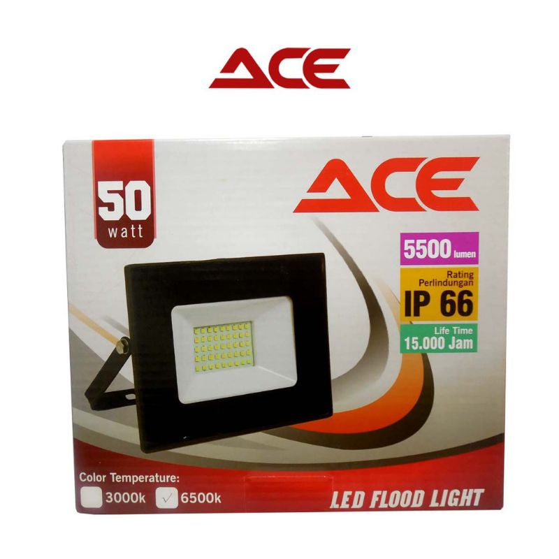 Lampu Led Sorot Ace 50Watt Flood Light