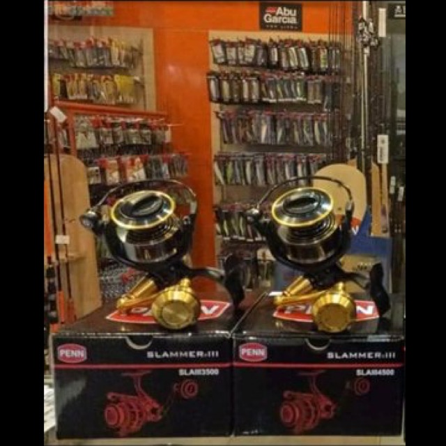 Reel penn slammer III 4500 gold