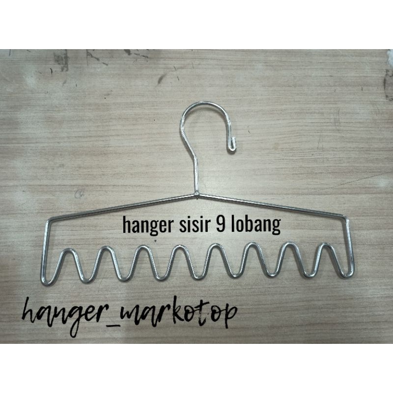 Hanger Sisir 9 lobang ( gantungan serbaguna)