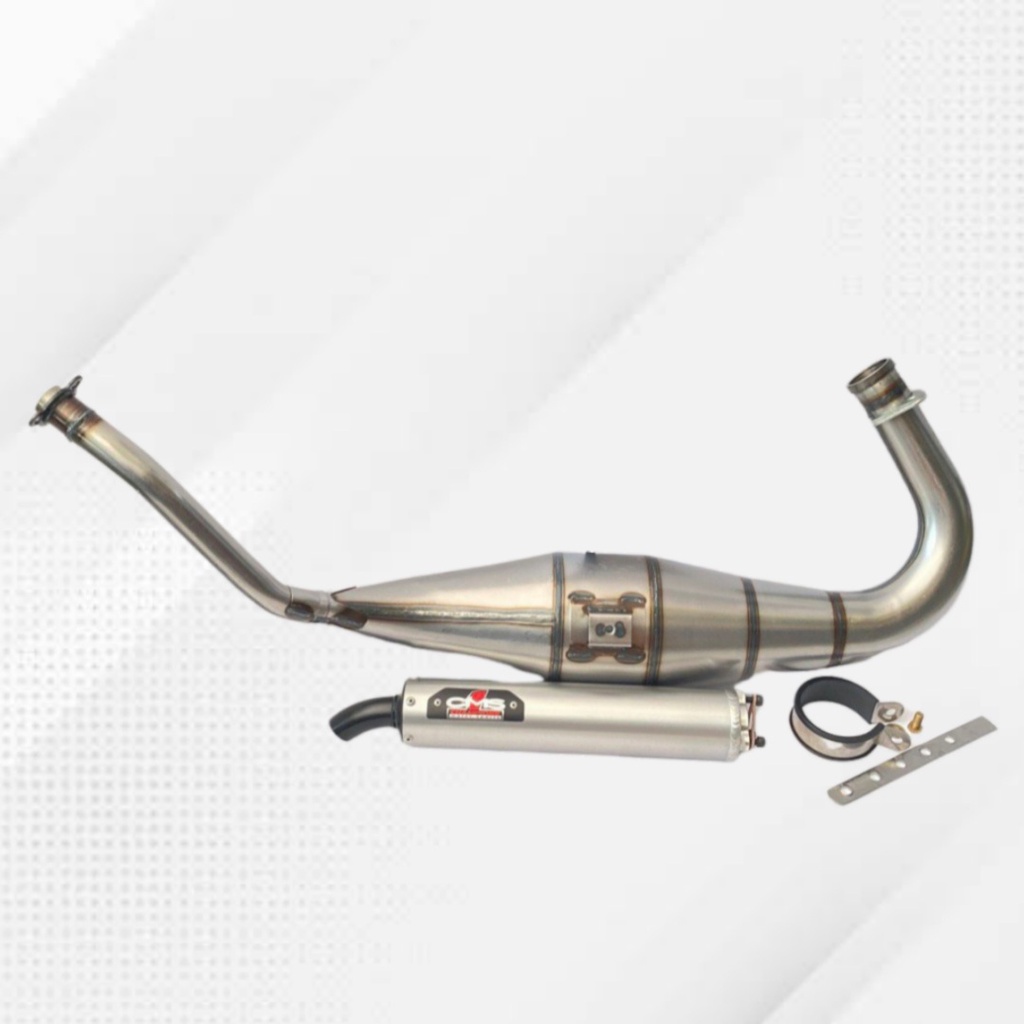 KNALPOT CMS GALVANIS NINJA RR ORIGINAL