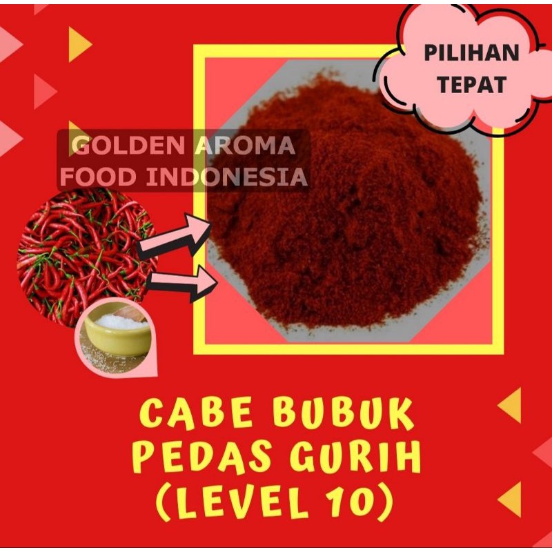 

Bumbu Tabur Serbaguna Enak Murah Halal Rasa Cabe Pedas Gurih Level 10 | 100 gr