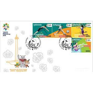 

Perangko Filateli M81 Indonesia 2018 Sports - The 18th Asian Games, Indonesia