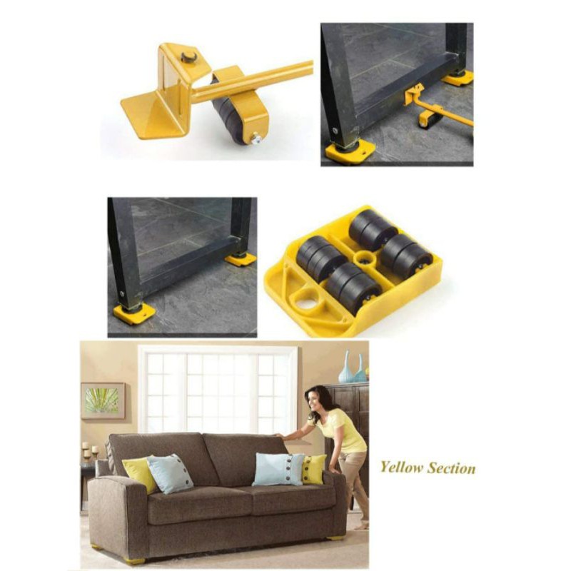 Roda alat bantu angkat barang berat/Alat pengangkat furniture/Alat pindah barang berat