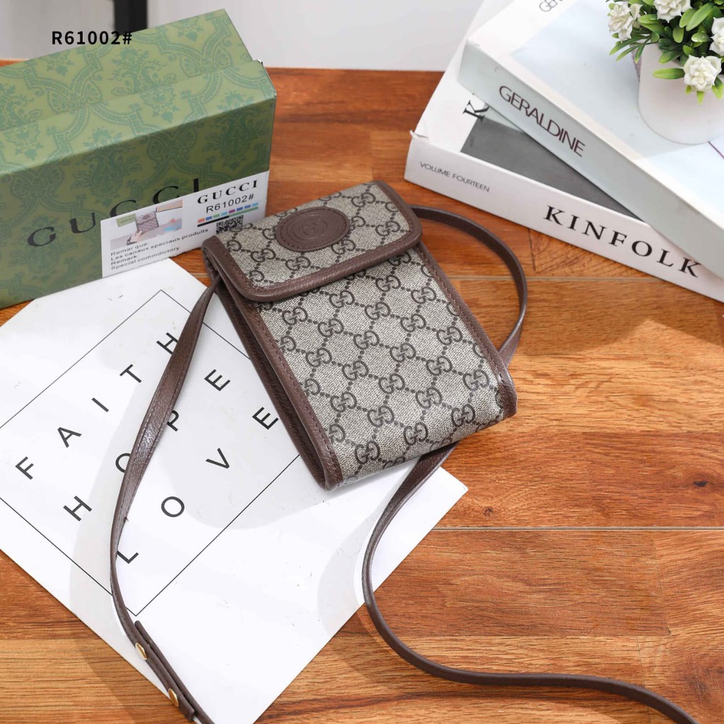 Gucci Phone Mini Bag + Box  R61002