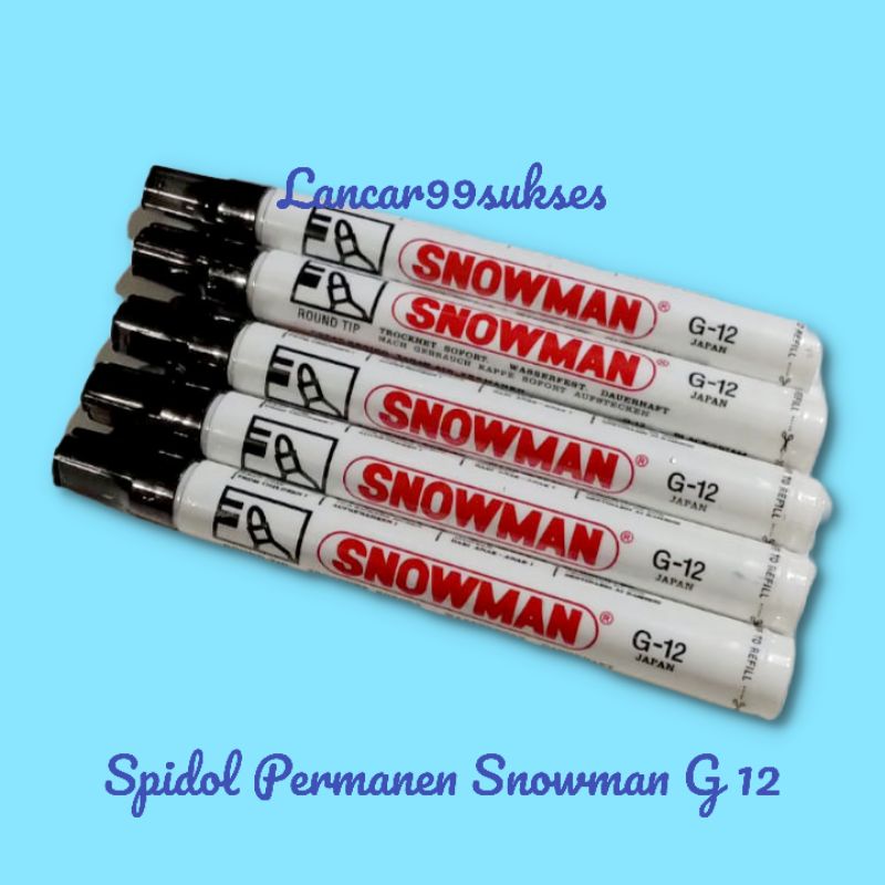 

Spidol permannet snowman G 12
