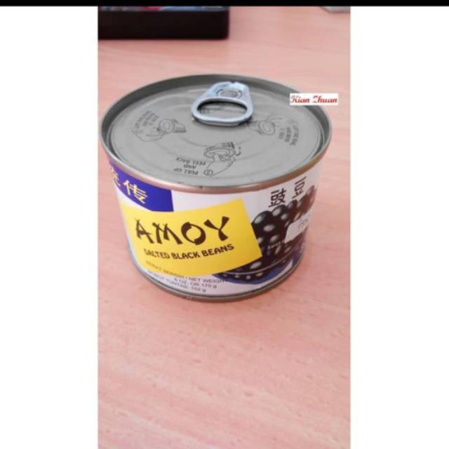 Amoy Salted Black Bean 170gr / Tausi