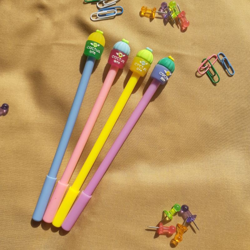 

Pulpen Kaktus Warna Warni Lucu