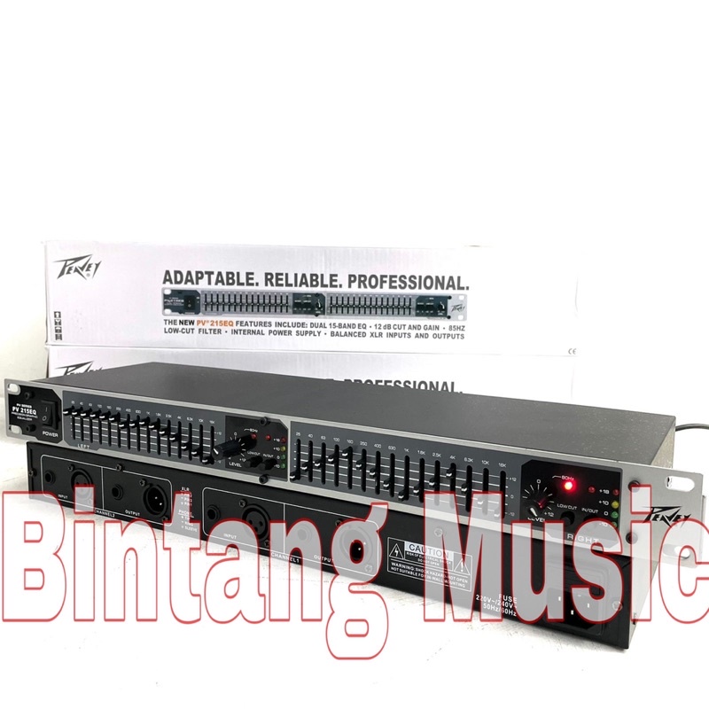 Equaliser PEAVEY PV215 eqx pv215 peavey Pv 215