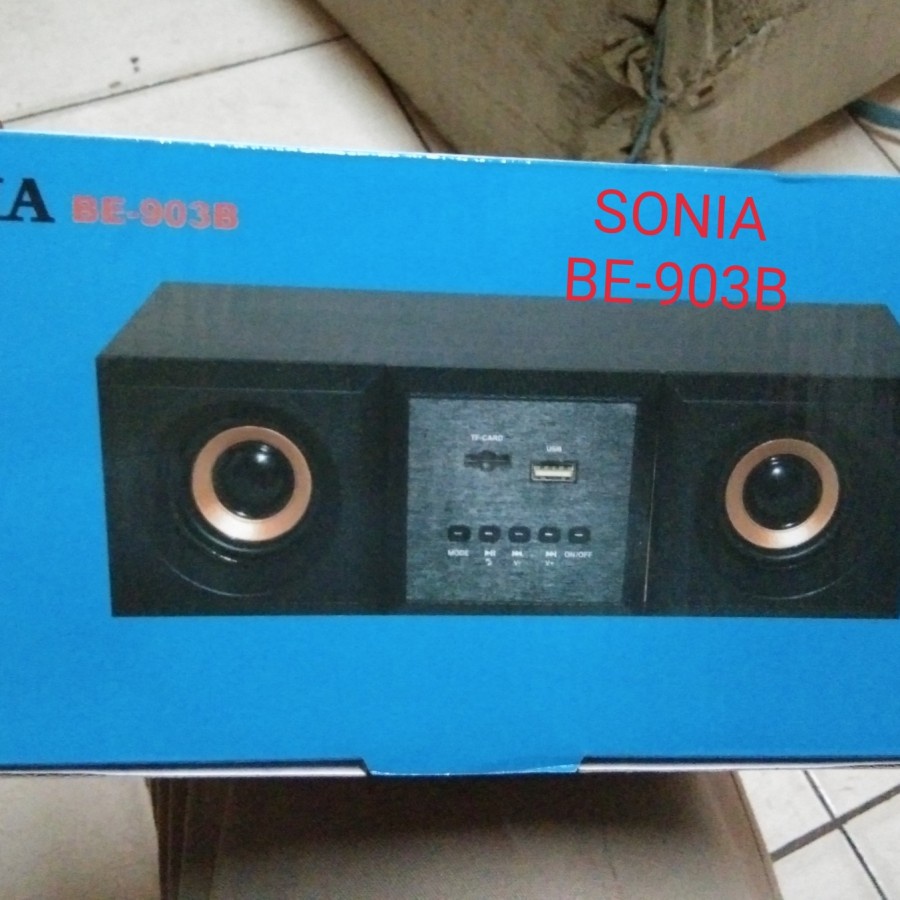 Speaker Sonia BE-903B USB/ speaker komputer,laptop dan hp