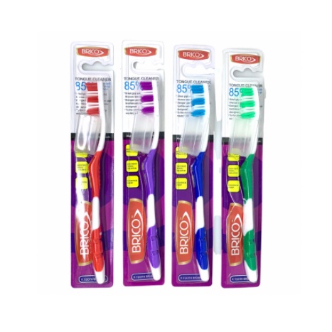 Sikat Gigi Toothbrush Tongue Cleaner Brico GE-188