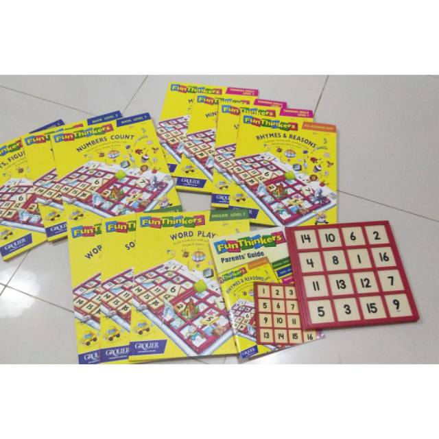 Preloved Grolier Fun Thinkers Second