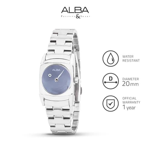 Alba Ladies AP3009X1 Jam Tangan Wanita Original AP3009 Kotak  Stainless Steel