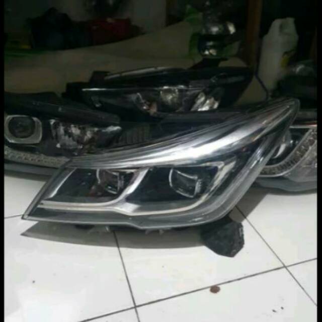 Headlamp lampu depan wuling cortez led
