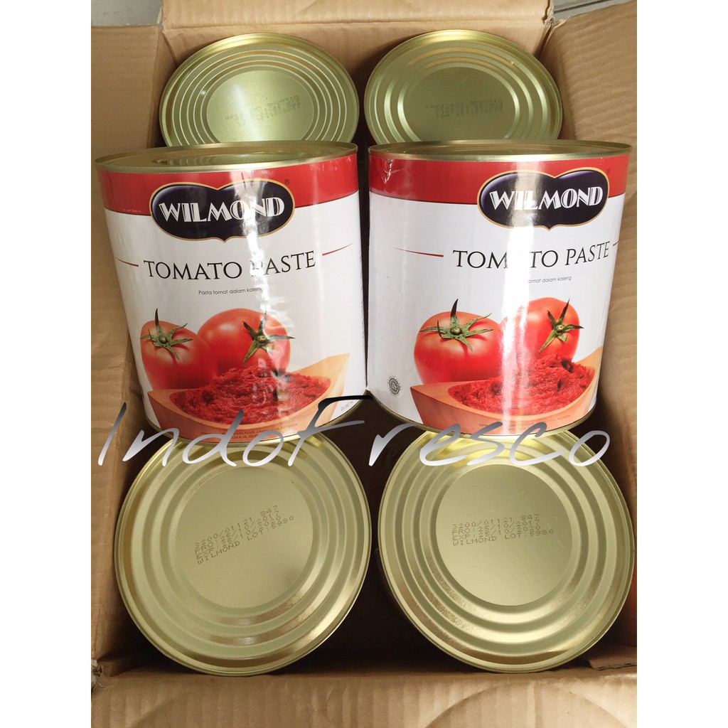 

Wilmond Tomato Paste- Pasta Tomat Kaleng 3Kg- 1Dus KHUSUS GOSEND