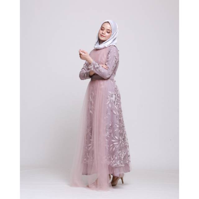 Dealova Indonesia - Zazzu Dress In Lilac