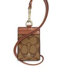 

✪BIG ⚡ALE✪ COACH lanyard/ Kartu kerja/pemegang kartu id /DIY klasik /original/name tag holder/SIX color produck terbaik