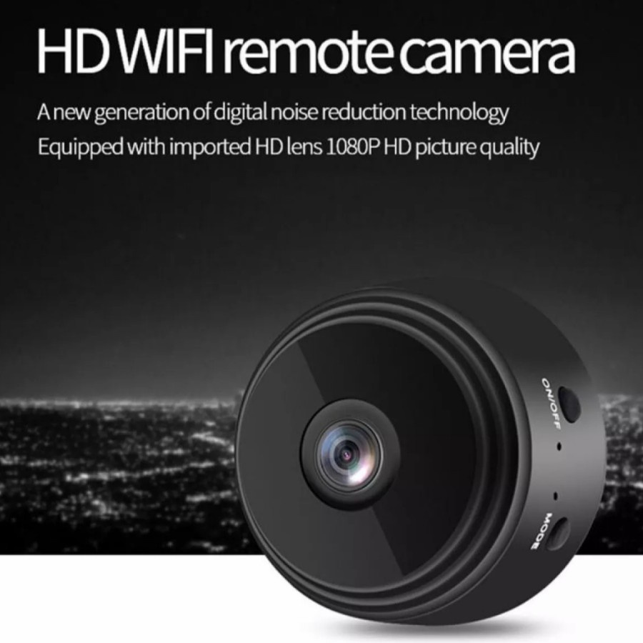 Mini Spy Wifi Kamera Wireless CCTV Camera Nirkabel HD Tersembunyi