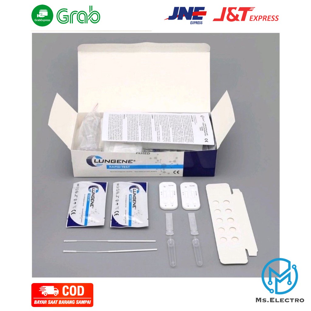 Jual COVID19 SWAB ANTIGEN LUNGENE MERAH BIRU [Ready stock satuan
