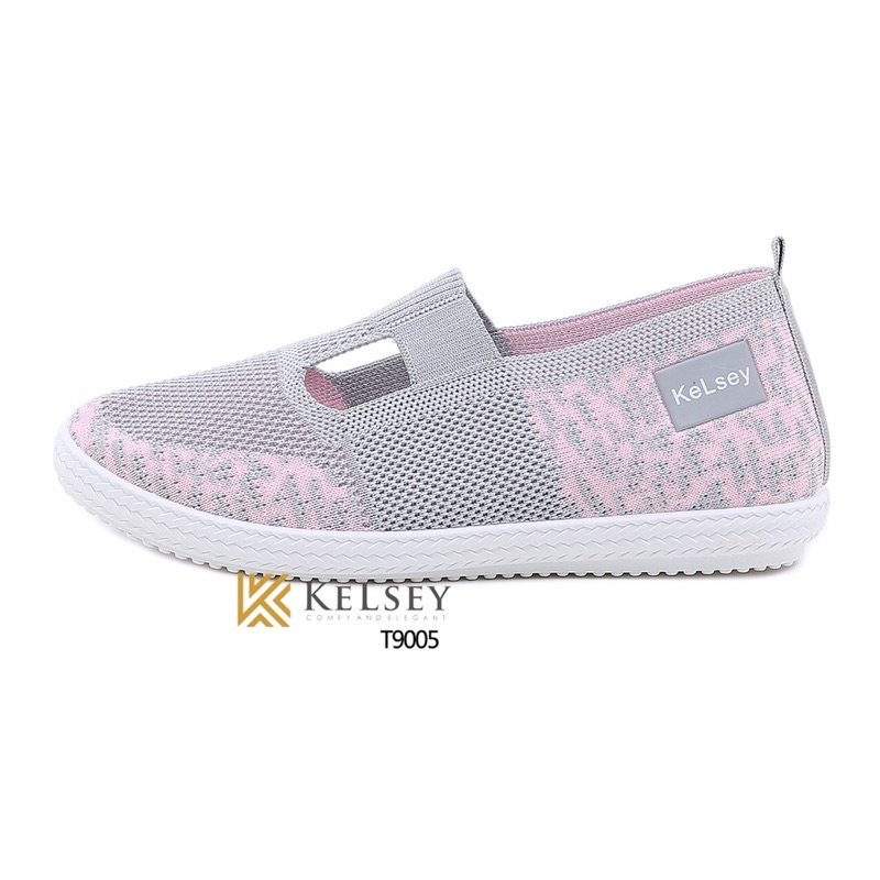 NICOLE Sepatu Flat Shoes Wanita  / Sepatu Flyknit Wanita  T9005