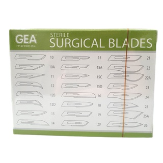 Jual Surgical Blades No Gea Mata Pisau Bedah Steril Bisturi Shopee Indonesia