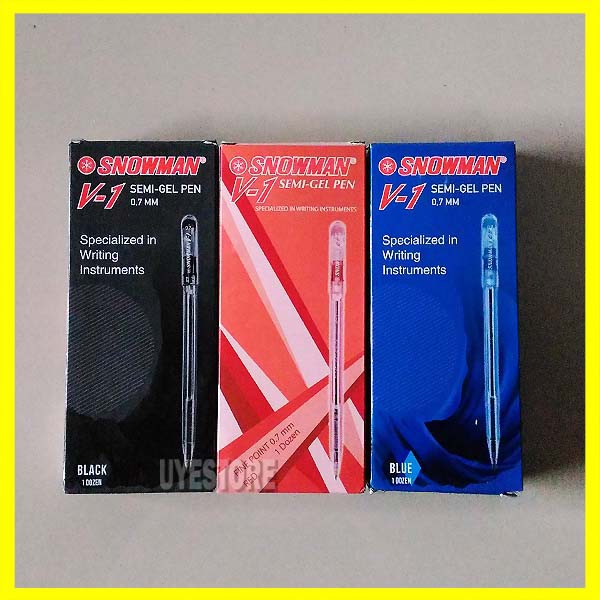 

UYS PENA SNOWMAN V-1 SEMI GEL PEN Z0321A