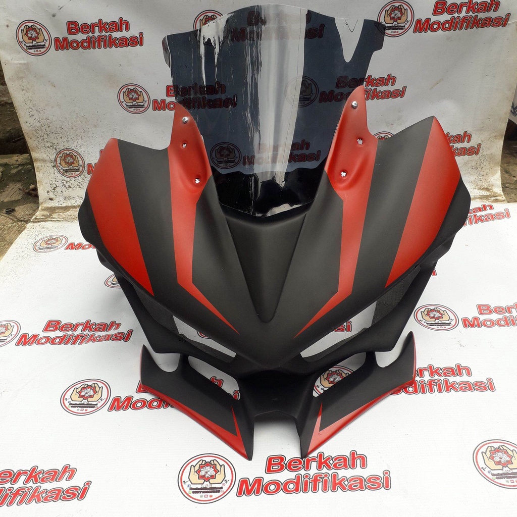Cover Headlamp tanpa Visor Model R25 Winglet PNP Yamaha R15 OLD V1 V2