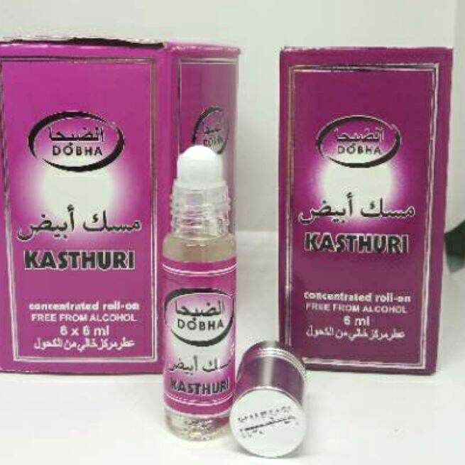 KASTHURI Parfum DOBHA Kemasan 6ml Minyak Wangi Roll On Non Alkohol