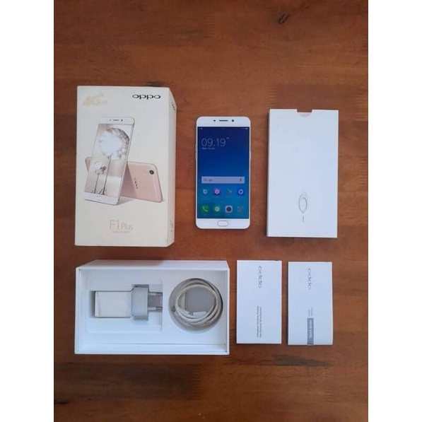Jual HP Second Oppo F1 Plus Ram 4/64gb Fullset No Headset HP Seken Bekas Berkualitas