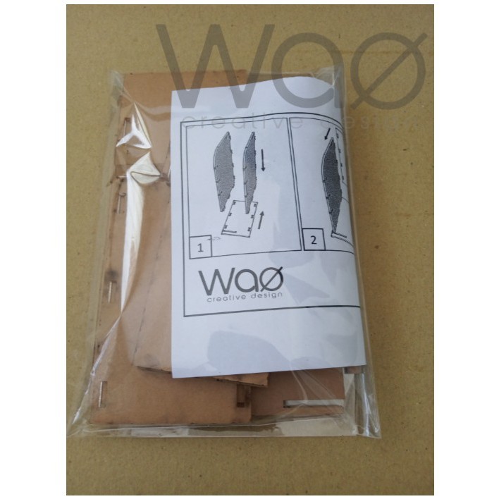 

tempat pena sutdygram acrilic ex.Wao