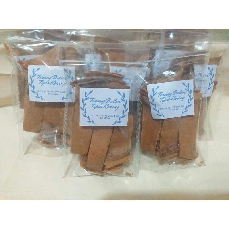 

Tipis Kering coklat kacang