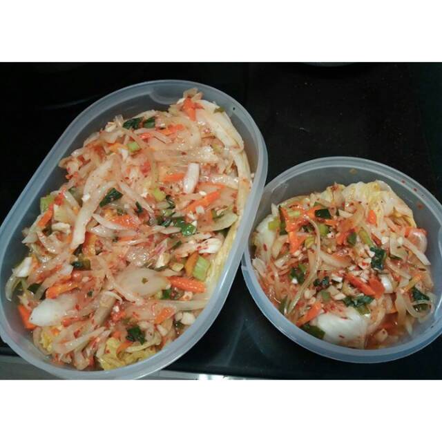 

Kimchi Sawi Putih (Makanan Korea Halal)