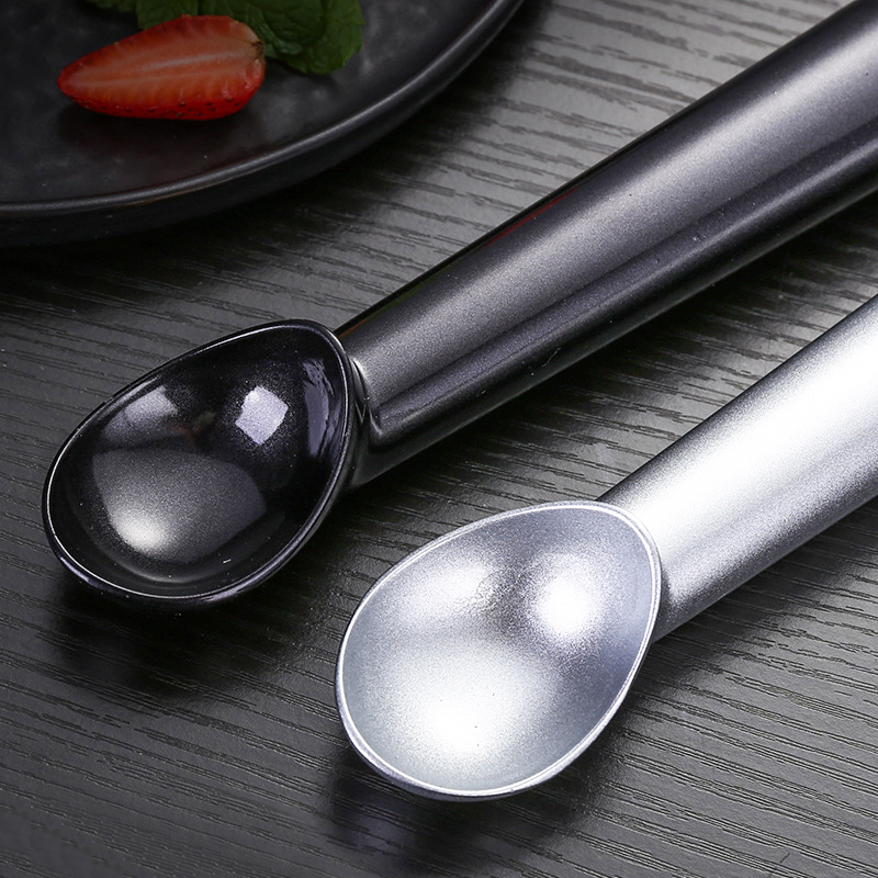Sendok Es Krim Portable Bahan Aluminum Alloy Anti Lengket
