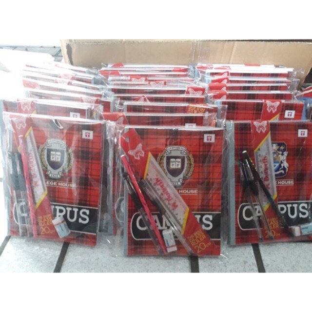 

~PROMO - PAKET ALAT TULIS BUKU TULIS LENGKAP MURAH (minimal 5 paket)