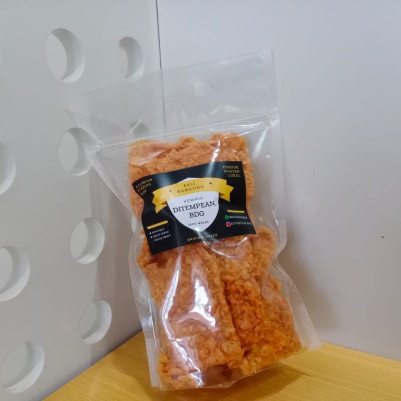 

Keripik Tempe Pedas Manis 500gram