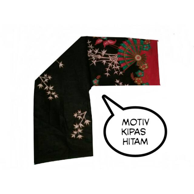 Kain bahan batik sogan warna sutra kain motiv pekalongan
