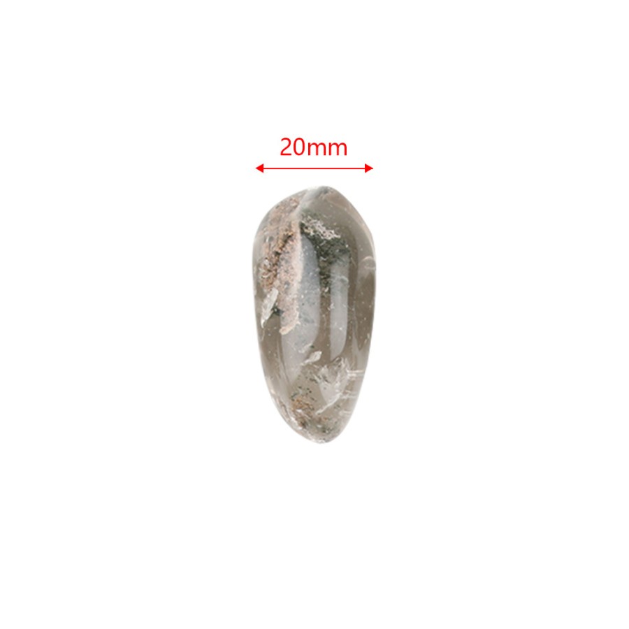 Natural Ghost Phantom Stone Pendant